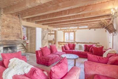 Vacanze in montagna Chalet 11 stanze per 26 persone - Chalet Gran Koute - Les Menuires - Soggiorno