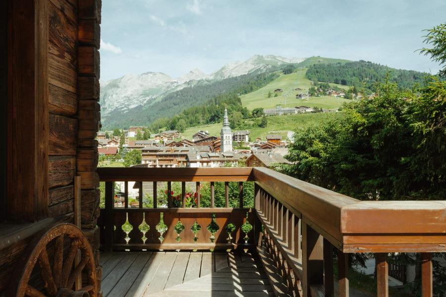 Vakantie in de bergen Chalet Grany - La Clusaz - Terras