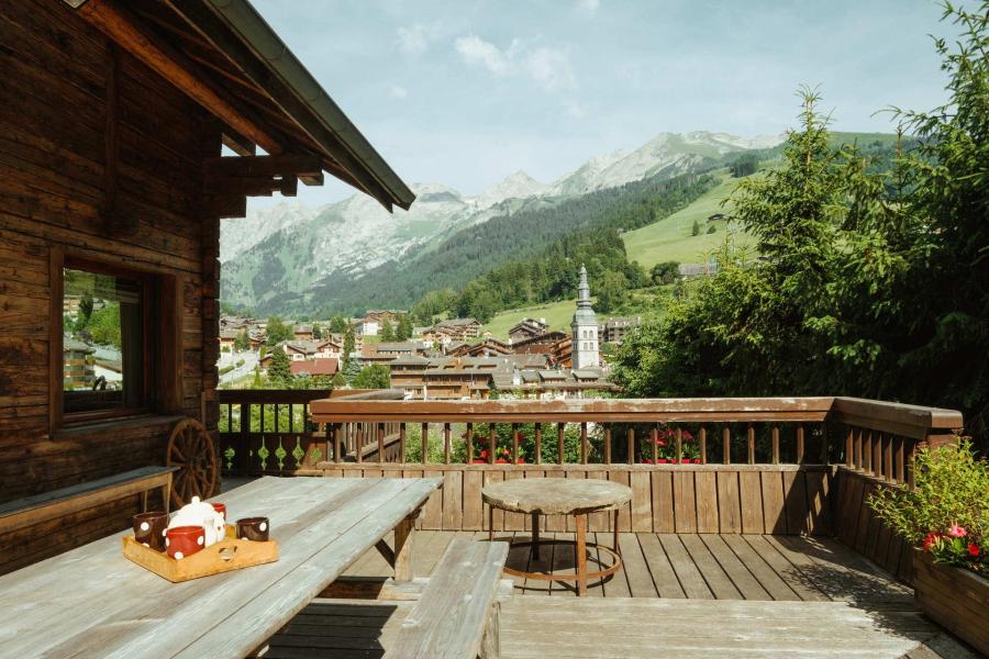 Holiday in mountain resort Chalet Grany - La Clusaz - Terrace