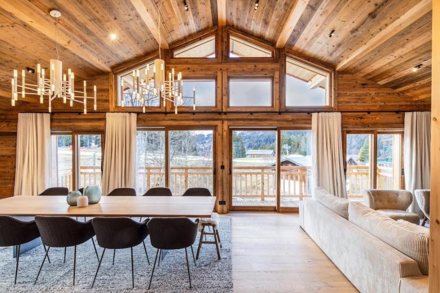 Urlaub in den Bergen 8 Zimmer Chalet für 12 Personen - Chalet Grizzly - Les Gets - Wohnzimmer