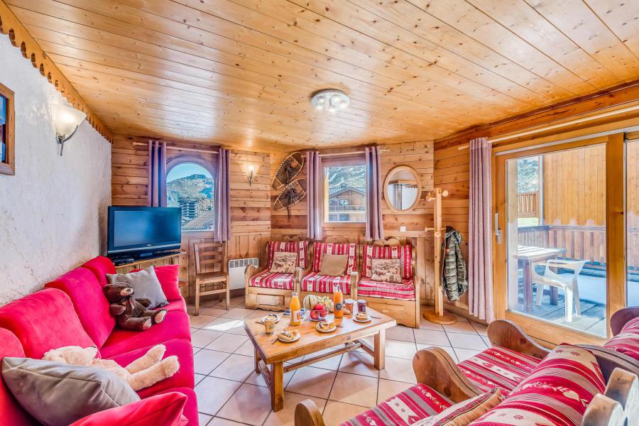 Vakantie in de bergen Appartement duplex 7 kamers 14 personen (1CH) - Chalet Gypaete - Tignes - Woonkamer