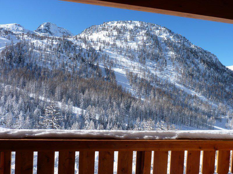 Vacanze in montagna Appartamento 4 stanze per 8 persone (5) - Chalet Harrod's 5 - Isola 2000 - Terrazza