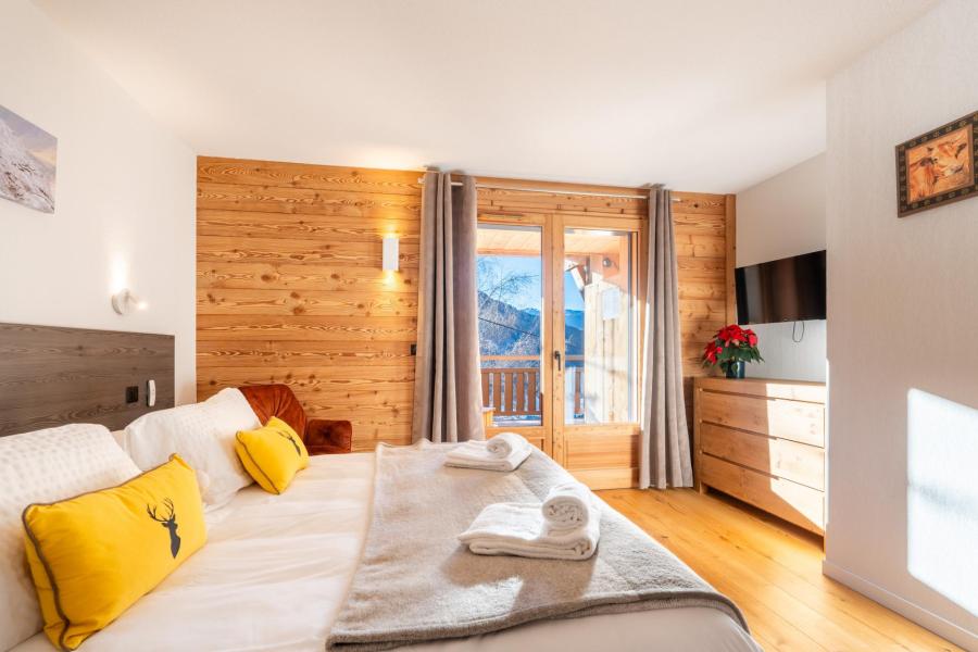 Urlaub in den Bergen Triplex-Chalet 6 zimmer 12 Personnen - Chalet Hartza - Le Grand Bornand - Schlafzimmer