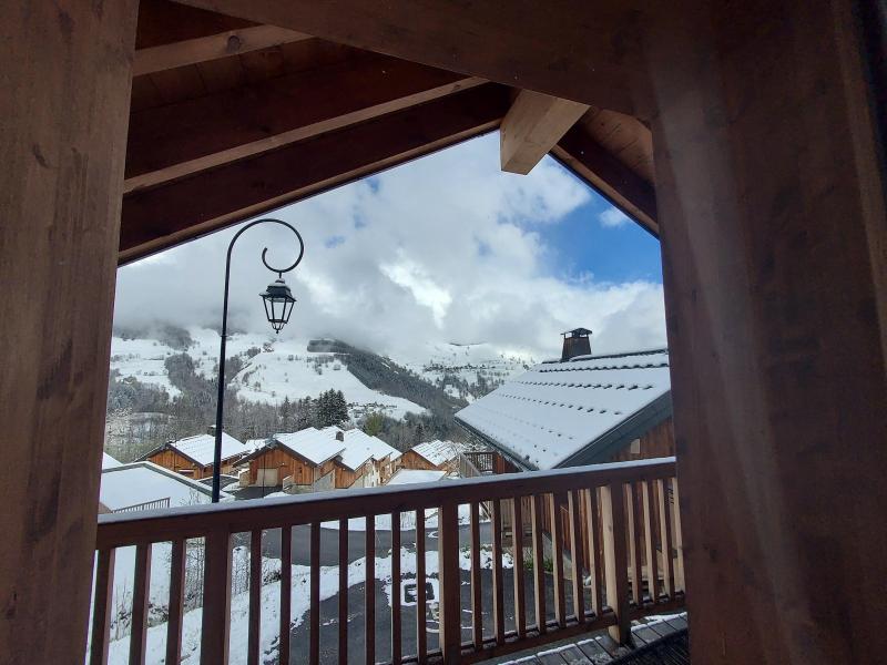 Vacances en montagne Chalet 4 pièces 6 personnes - Chalet Hope - Valmorel - Terrasse