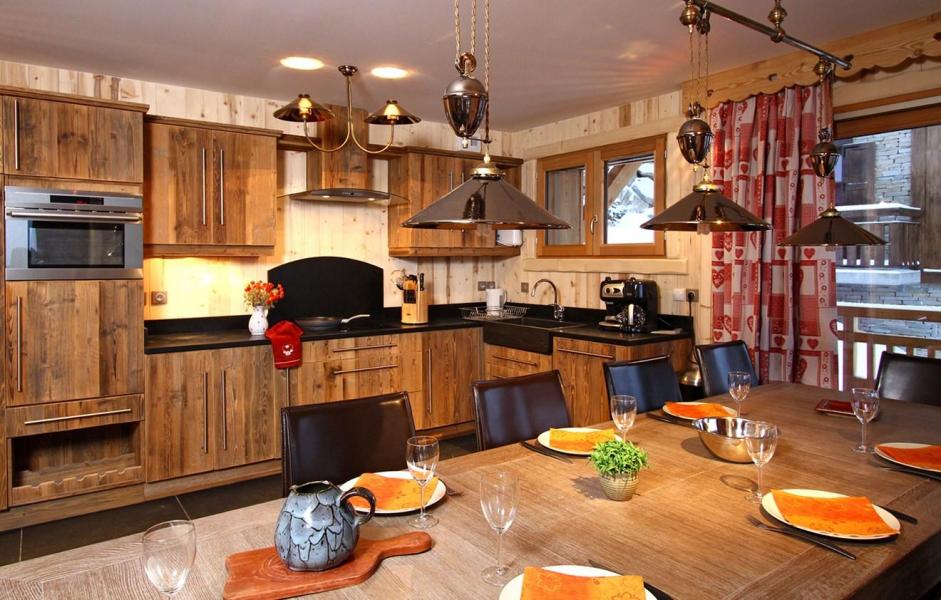 Holiday in mountain resort Chalet Husky - Les 2 Alpes - Open-plan kitchen