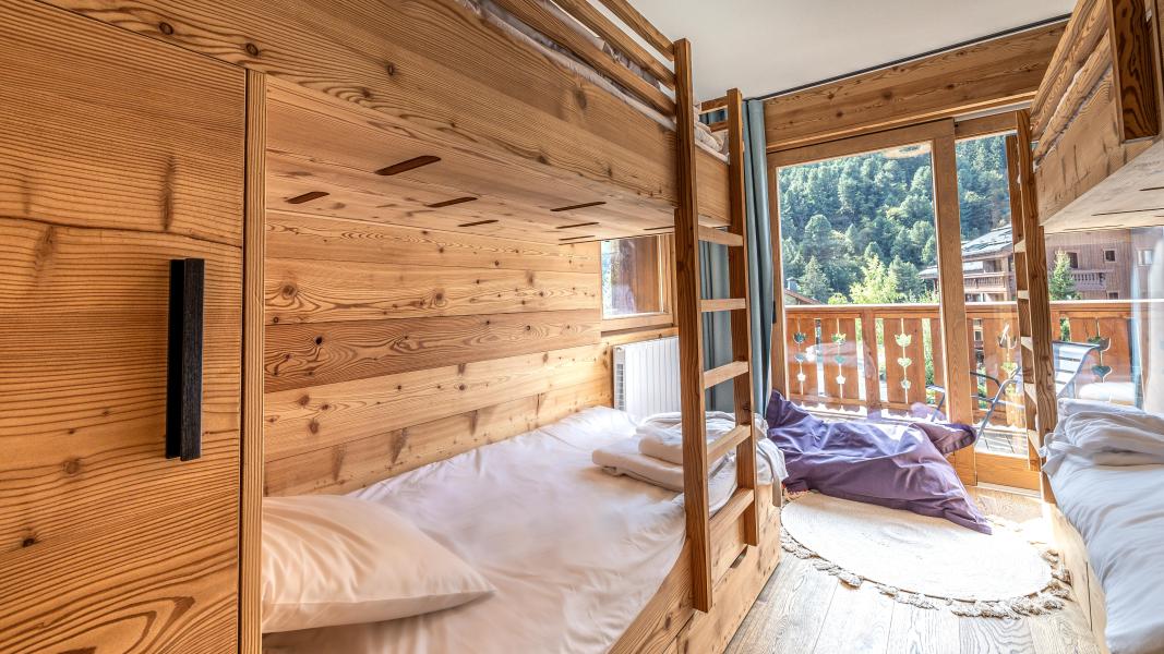 Urlaub in den Bergen 7 Zimmer Chalet für 12 Personen - Chalet Individuel Tueda - Méribel-Mottaret - Offener Schlafbereich