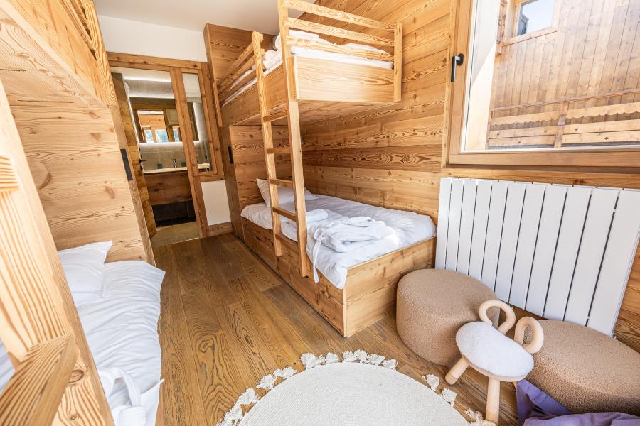 Urlaub in den Bergen 7 Zimmer Chalet für 12 Personen - Chalet Individuel Tueda - Méribel-Mottaret - Offener Schlafbereich