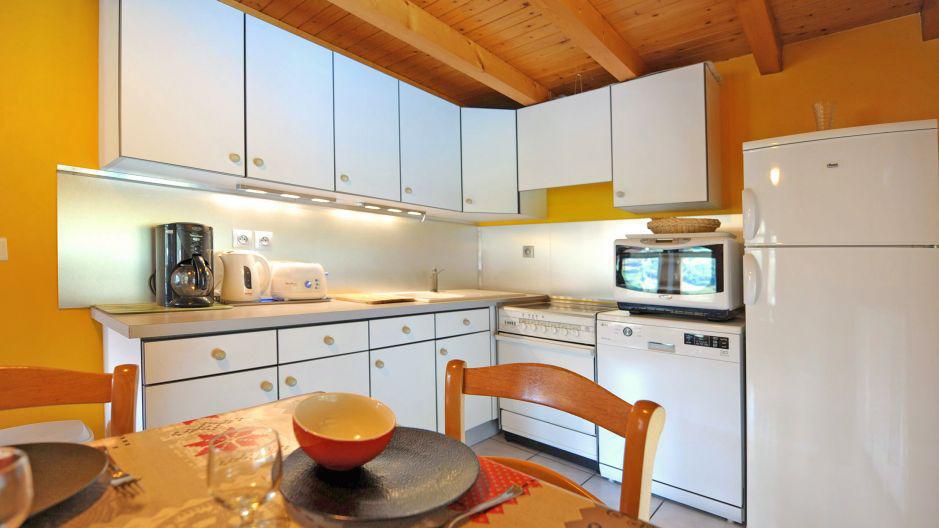 Holiday in mountain resort 3 room duplex apartment 5 people - Chalet Iris - Saint Martin de Belleville - Kitchen