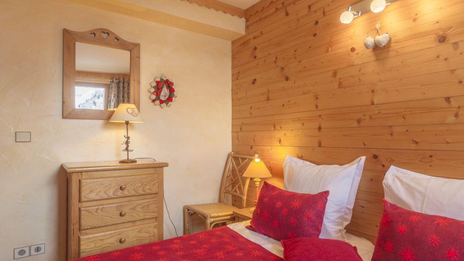 Urlaub in den Bergen 4-Zimmer-Appartment für 6 Personen - Chalet Iris - Saint Martin de Belleville - Schlafzimmer