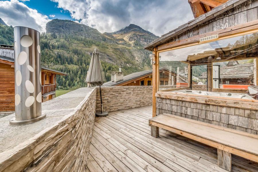 Vacances en montagne Chalet Iseran - Tignes - Terrasse