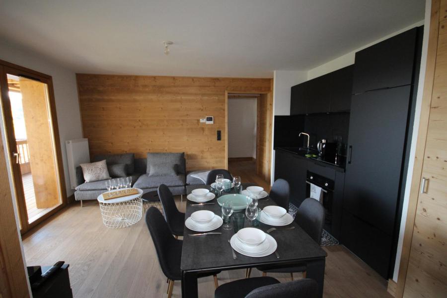 Vakantie in de bergen Appartement 3 kabine kamers 6 personen (21) - Chalet Jorasse 1 A - Les Saisies - Woonkamer