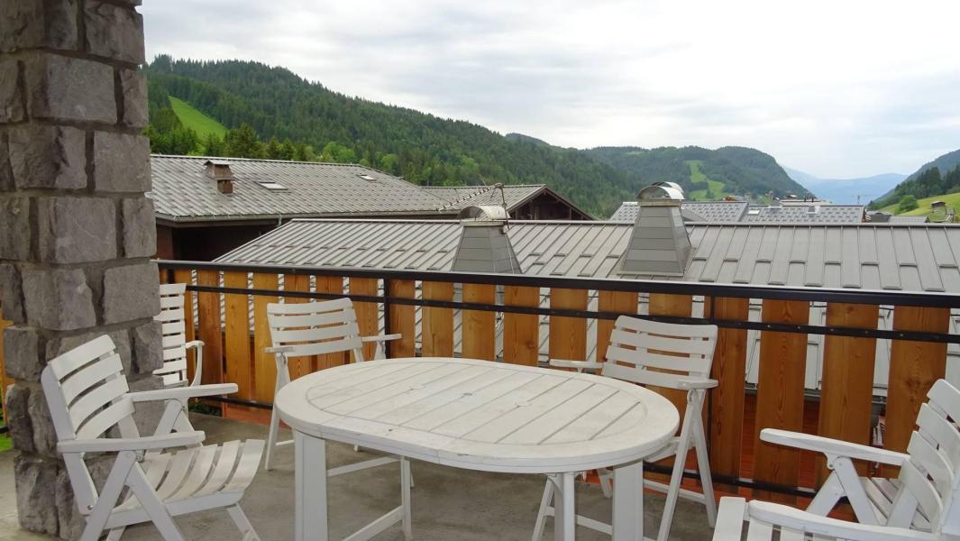 Vacaciones en montaña Apartamento 3 piezas para 6 personas (178) - Chalet L'Aiglon - Les Gets - Balcón