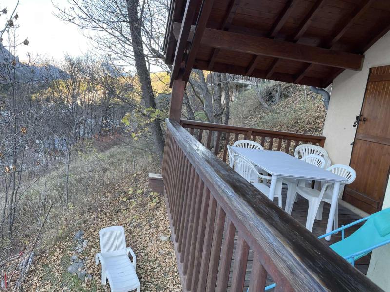 Vacances en montagne Appartement duplex 4 pièces 8 personnes (A3) - Chalet l'Alp du Pontet - Valloire - Balcon