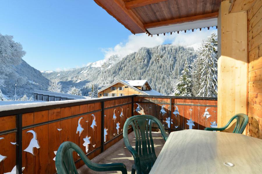 Urlaub in den Bergen 3-Zimmer-Appartment für 7 Personen (5) - Chalet l'Epicéa - Châtel - Terrasse