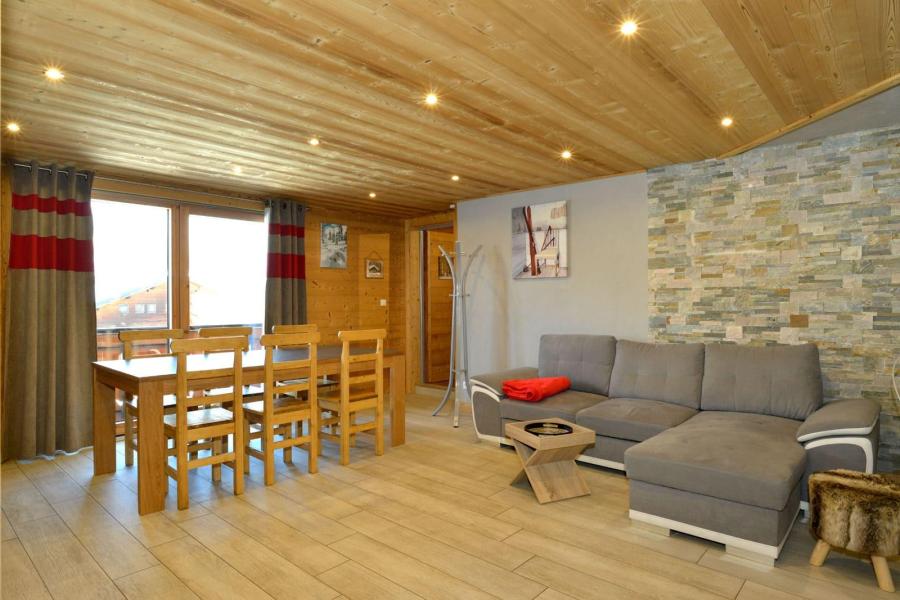 Urlaub in den Bergen 3-Zimmer-Appartment für 7 Personen (5) - Chalet l'Epicéa - Châtel - Wohnzimmer