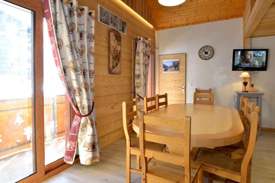 Urlaub in den Bergen 4 Zimmer Maisonettewohnung für 7 Personen (4) - Chalet l'Epicéa - Châtel - Wohnzimmer