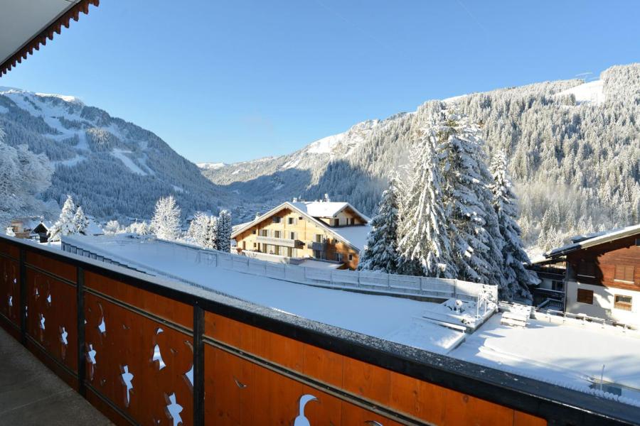 Vakantie in de bergen Appartement 3 kamers 4 personen (2) - Chalet l'Epicéa - Châtel - Terras