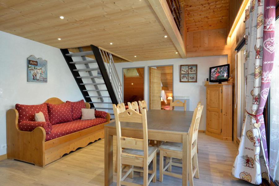 Vakantie in de bergen Appartement duplex 3 kamers 7 personen (3) - Chalet l'Epicéa - Châtel - Woonkamer