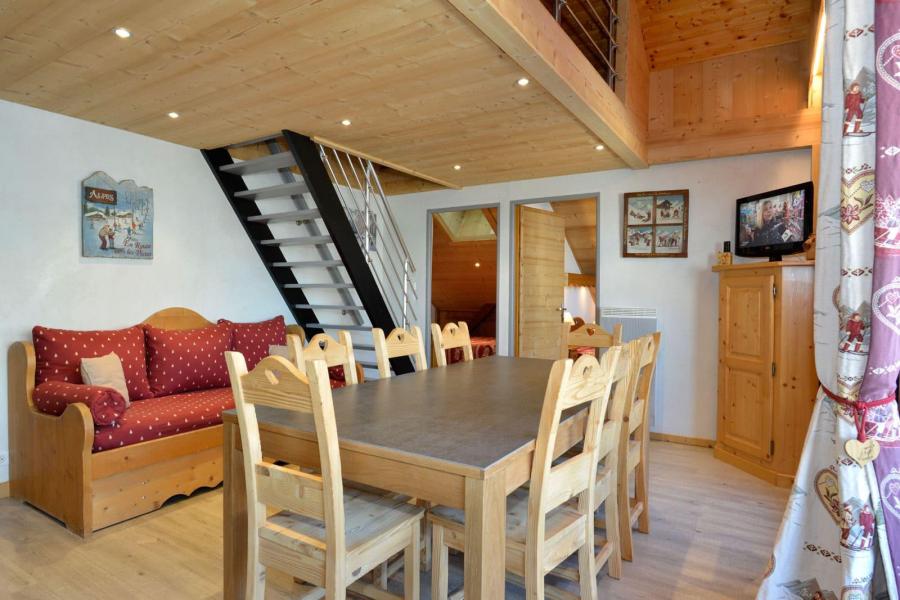 Vakantie in de bergen Appartement duplex 3 kamers 7 personen (3) - Chalet l'Epicéa - Châtel - Woonkamer