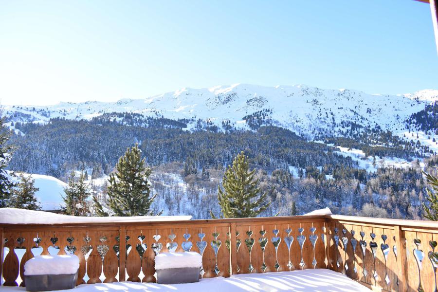 Holiday in mountain resort 4 room chalet 6 people (MRB000-050) - Chalet L'Etagne - Méribel - Terrace