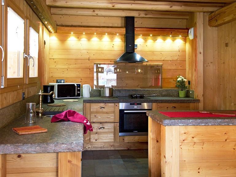 Holiday in mountain resort 7 room chalet 14 people - Chalet L'Hermine - Les 2 Alpes - Kitchen