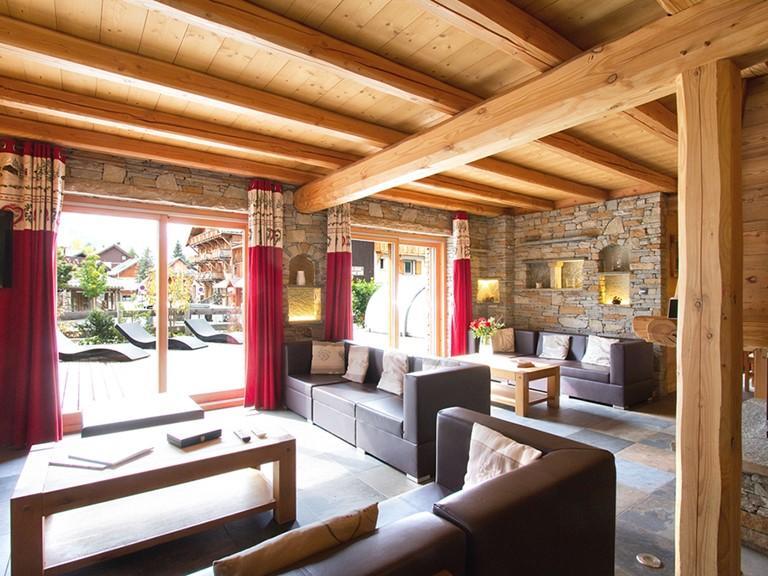 Vacances en montagne Chalet 7 pièces 14 personnes - Chalet L'Hermine - Les 2 Alpes - Séjour