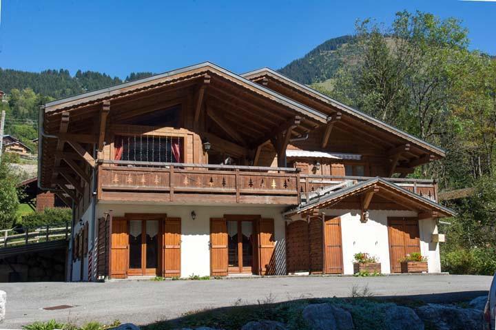 Holiday in mountain resort 8 room duplex apartment 16 people - Chalet l'Hermine des Vorres - Châtel - Summer outside