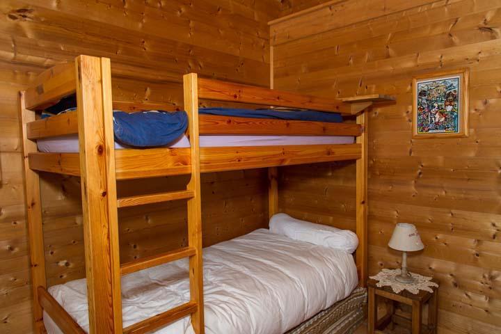 Vakantie in de bergen Appartement duplex 8 kamers 16 personen - Chalet l'Hermine des Vorres - Châtel - Stapelbedden