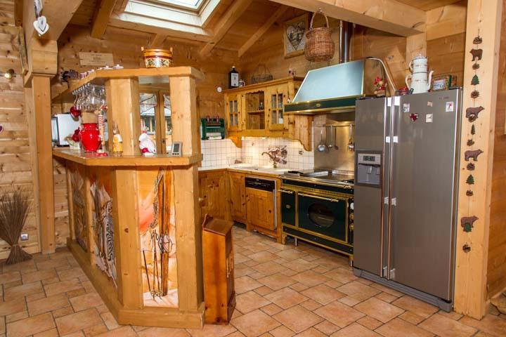 Vacances en montagne Appartement duplex 8 pièces 16 personnes - Chalet l'Hermine des Vorres - Châtel - Kitchenette