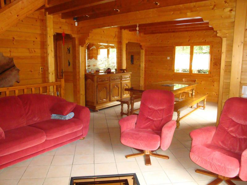 Vakantie in de bergen Chalet 4 kamers 8 personen - Chalet l'Hibiscus - Pralognan-la-Vanoise - Woonkamer