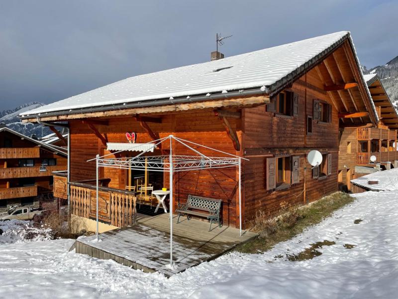 Urlaub in den Bergen 7 Zimmer Chalet für 15 Personen - Chalet l'Orme - Châtel - Draußen im Sommer