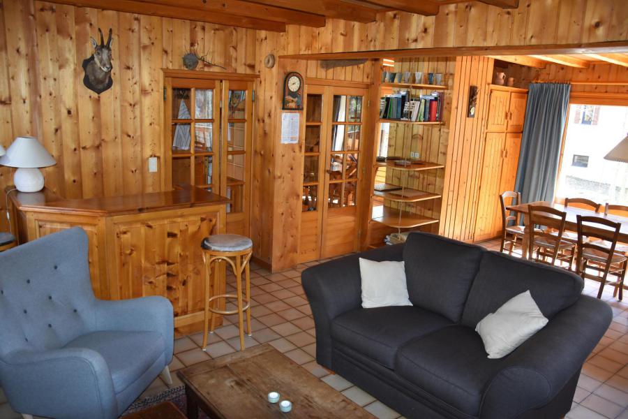 Vakantie in de bergen Chalet 7 kamers 12 personen - Chalet la B'Zeille - Pralognan-la-Vanoise - Woonkamer