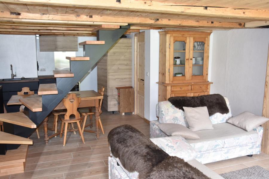 Holiday in mountain resort Semi-detached 3 room chalet 4 people - Chalet la Bourna de l'Ors - Pralognan-la-Vanoise - Living room