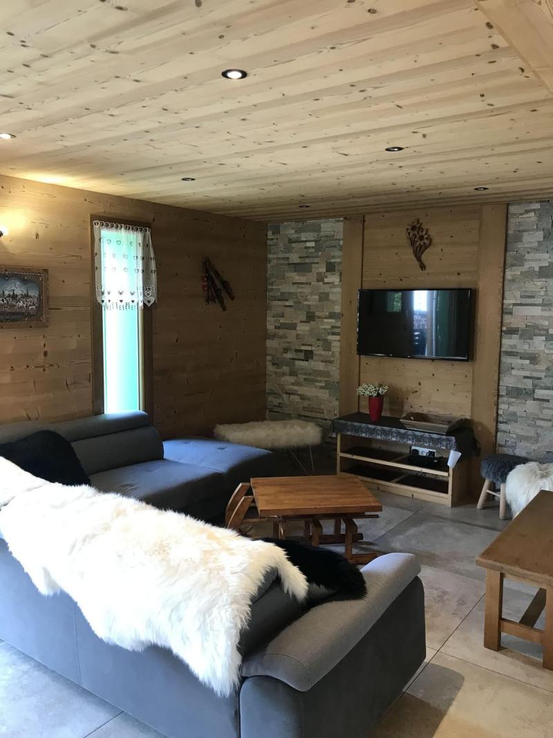 Каникулы в горах Шале триплекс 7 комнат 16 чел. - Chalet la Calèche - Châtel - Салон