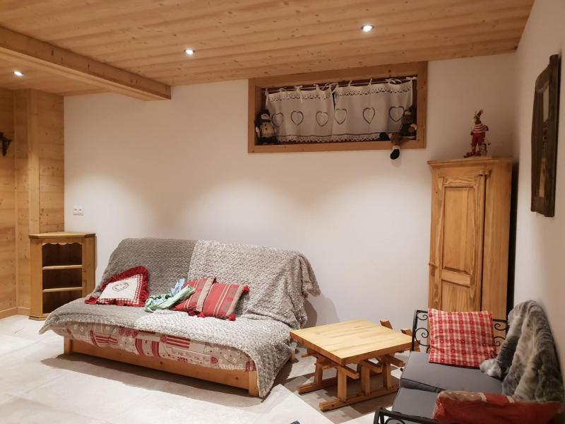 Urlaub in den Bergen Triplex-Chalet 7 zimmer 16 Personnen - Chalet la Calèche - Châtel - Wohnzimmer