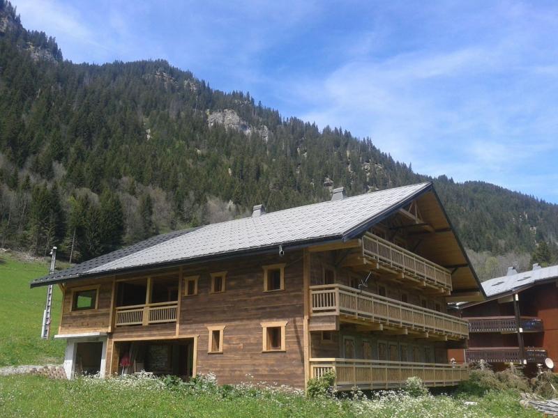 Rent in ski resort 5 room apartment 10 people - Chalet la Clairière - Châtel - Summer outside