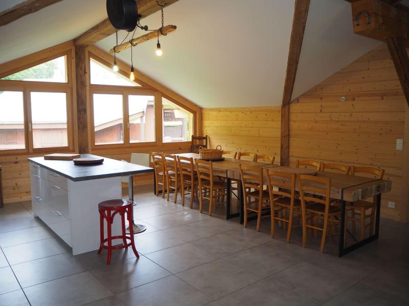 Holiday in mountain resort 6 room apartment 14 people - Chalet la Clairière - Châtel