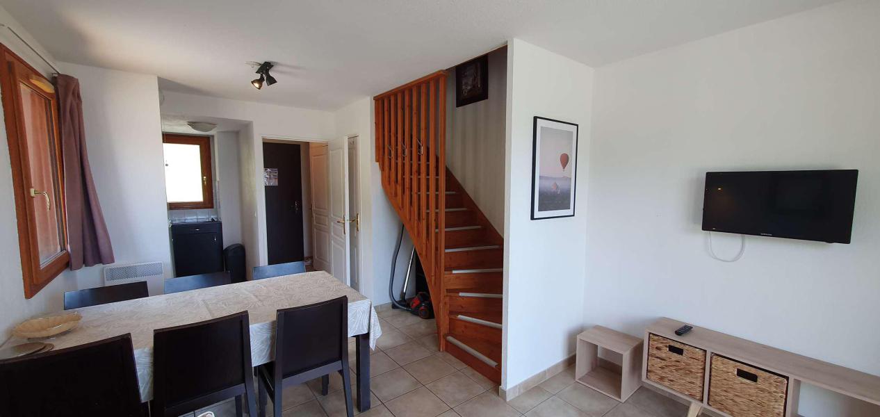 Urlaub in den Bergen 3 Zimmer Maisonettewohnung für 6 Personen (1051) - Chalet la Combe d'Or - Les Orres - Wohnzimmer