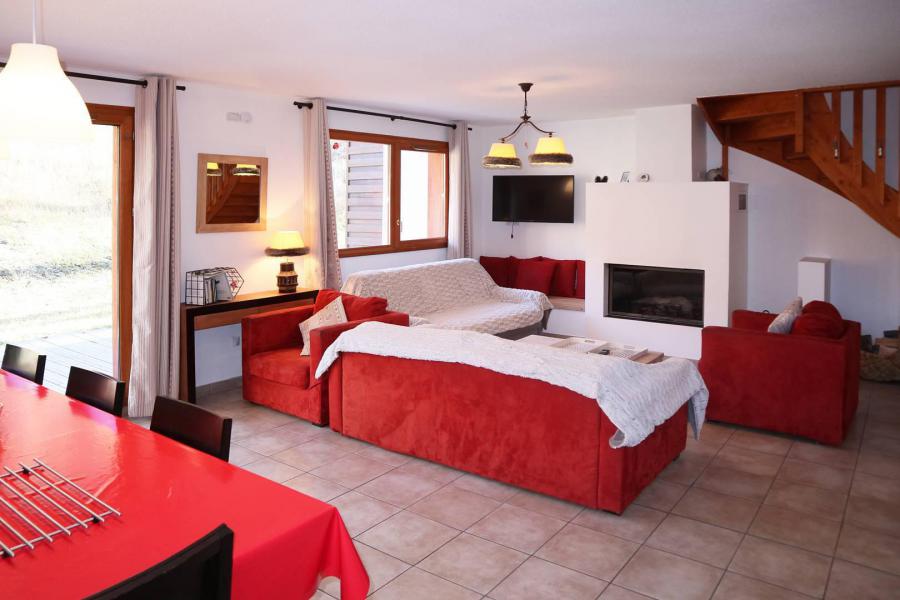 Vacanze in montagna Chalet 5 stanze per 10 persone (1028) - Chalet la Combe d'Or - Les Orres - Soggiorno