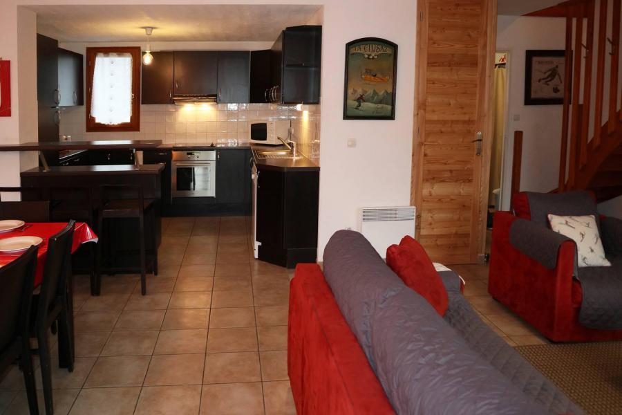 Vakantie in de bergen Chalet mitoye 5 kamers  10 personen - Chalet la Combe d'Or - Les Orres - Woonkamer