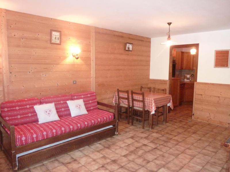 Vakantie in de bergen Appartement 2 kamers 4 personen (301) - Chalet la Cythéria - Le Grand Bornand - Woonkamer