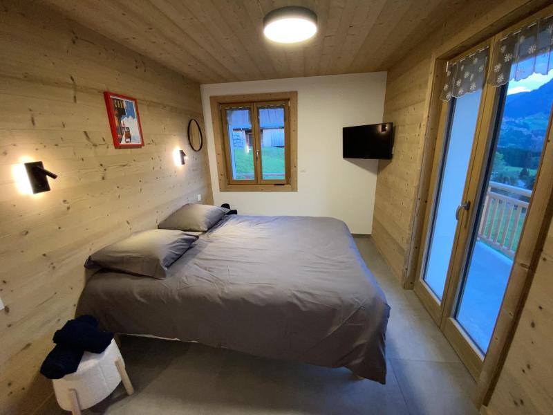 Urlaub in den Bergen 6-Zimmer-Appartment für 12 Personen - Chalet La Ferme de Delphine et François - Châtel - Schlafzimmer