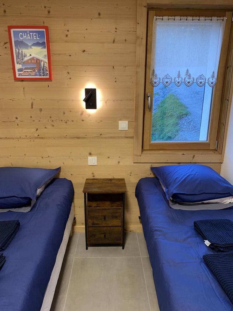 Urlaub in den Bergen 6-Zimmer-Appartment für 12 Personen - Chalet La Ferme de Delphine et François - Châtel - Schlafzimmer