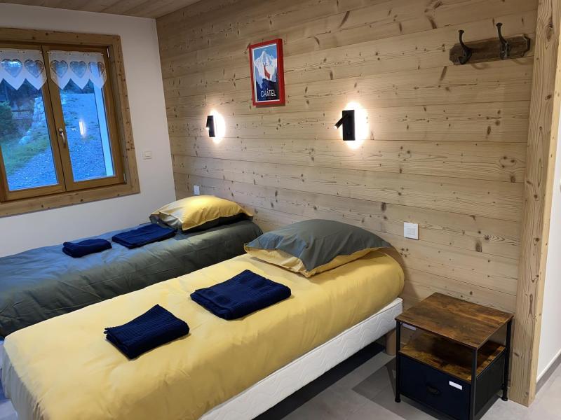 Vacaciones en montaña Apartamento 6 piezas para 12 personas - Chalet La Ferme de Delphine et François - Châtel - Habitación