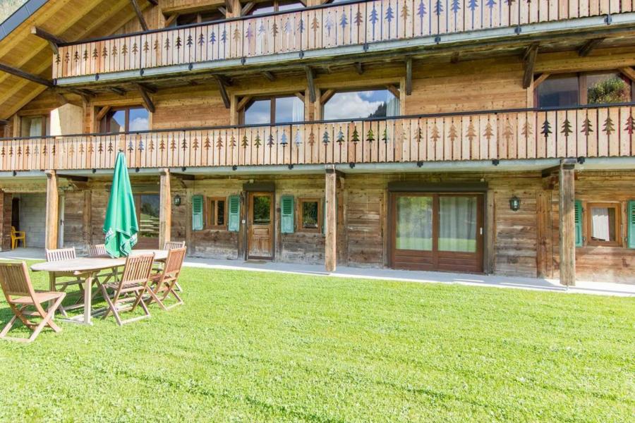 Urlaub in den Bergen 5-Zimmer-Appartment für 13 Personen (Logement 13 personnes) - Chalet LA FERME DU CREUX DU NANT - Châtel - Terrasse