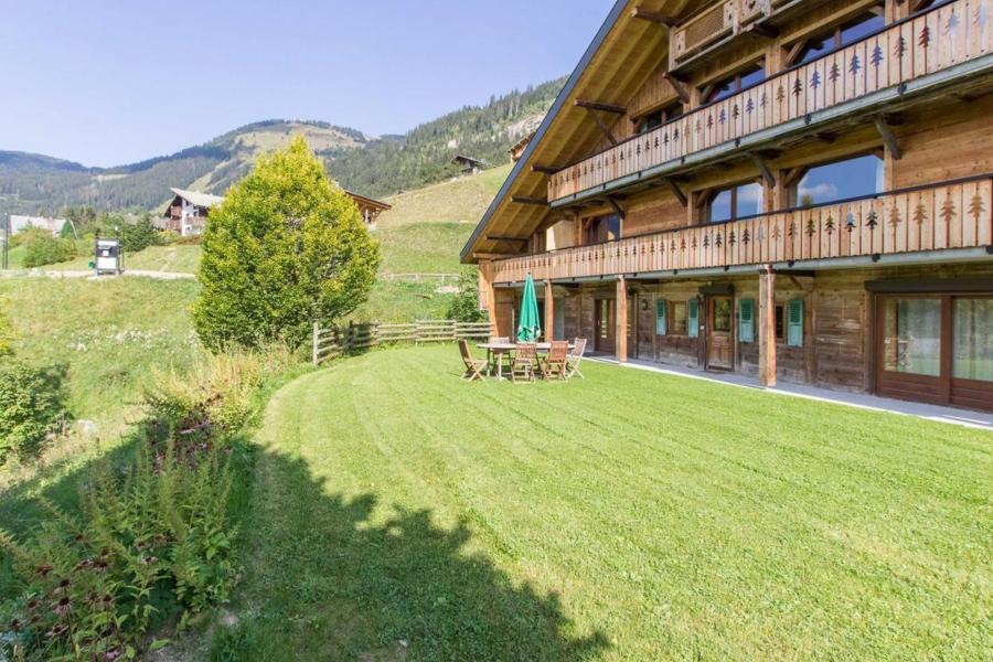 Urlaub in den Bergen 5-Zimmer-Appartment für 13 Personen (Logement 13 personnes) - Chalet LA FERME DU CREUX DU NANT - Châtel - Terrasse