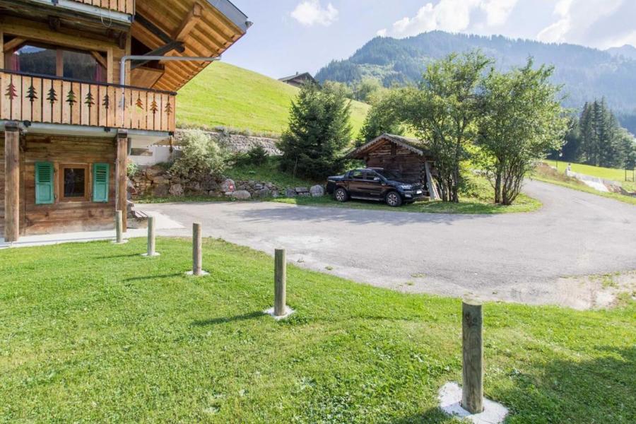 Urlaub in den Bergen 5-Zimmer-Appartment für 13 Personen (Logement 13 personnes) - Chalet LA FERME DU CREUX DU NANT - Châtel - Terrasse