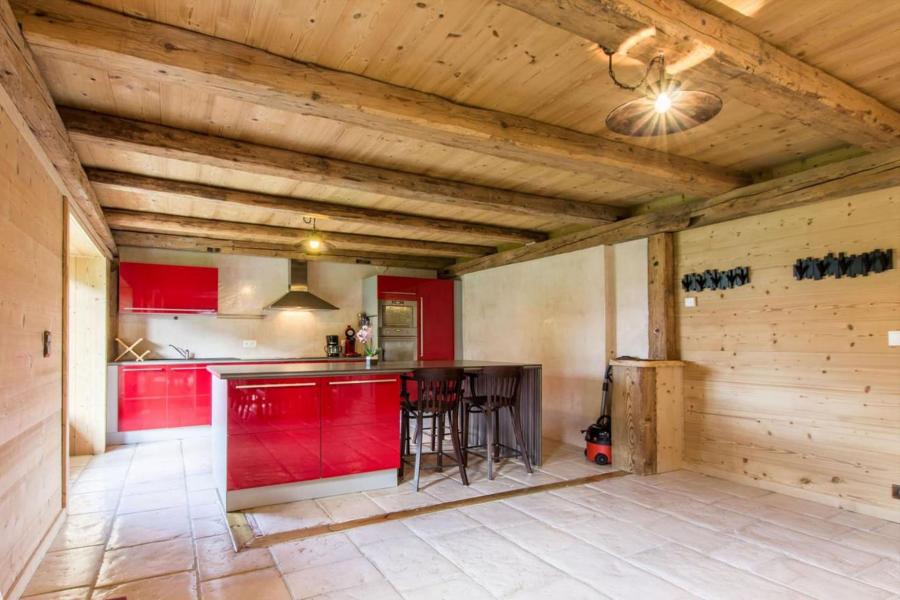 Vacanze in montagna Appartamento 5 stanze per 13 persone (Logement 13 personnes) - Chalet LA FERME DU CREUX DU NANT - Châtel - Cucina