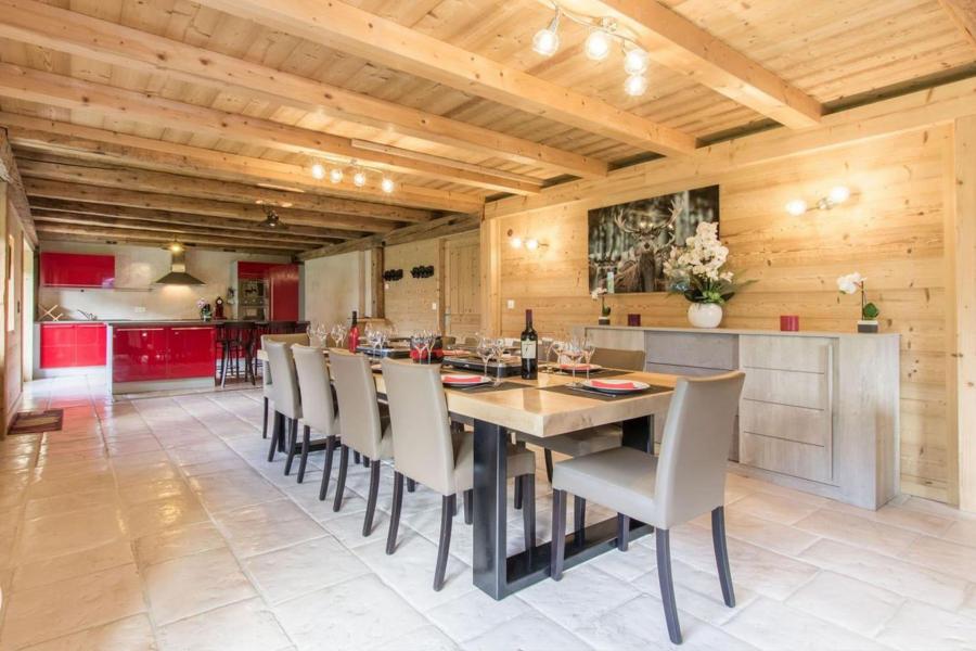 Vacanze in montagna Appartamento 5 stanze per 13 persone (Logement 13 personnes) - Chalet LA FERME DU CREUX DU NANT - Châtel - Soggiorno