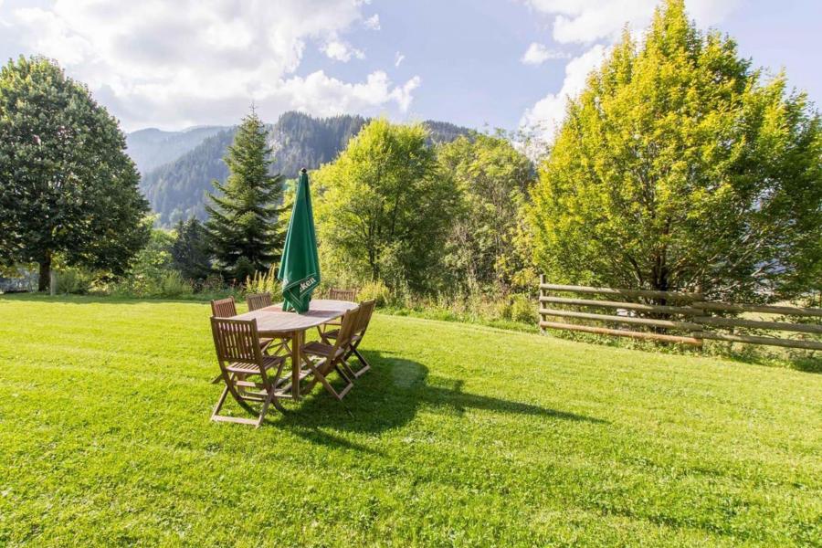 Vacanze in montagna Appartamento 5 stanze per 13 persone (Logement 13 personnes) - Chalet LA FERME DU CREUX DU NANT - Châtel - Terrazza